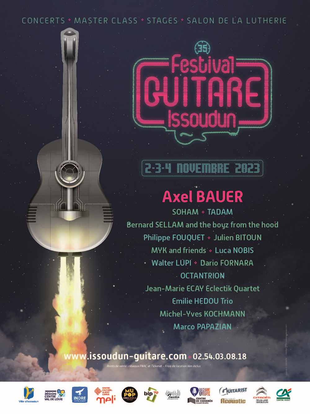 Festival Guitare Issoudun 2023